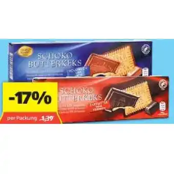 Hofer Schoko Butterkeks versch. Sorten HOFER Angebot