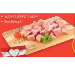 Hofer Schweinefleisch-Würfel Gulaschfleisch oder Reisfleisch HOFER Angebot