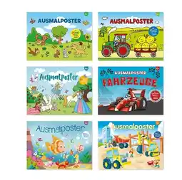 Hofer Ausmalposter div. Sorten HOFER Angebot
