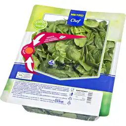 Metro Babyspinat, Preisangabe ohne MwSt. (Preis inkl. MwSt. 4,39 €), METRO Angebot