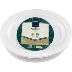 Metro Zuckerrohr Teller oval 26x19,5 cm, Preisangabe ohne MwSt. (Preis inkl. MwSt. 16,79 €), METRO Angebot