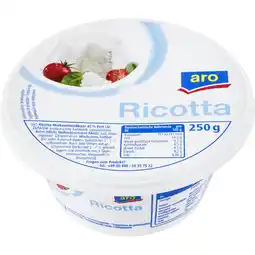Metro Ricotta, Preisangabe ohne MwSt. (Preis inkl. MwSt. 1,75 €), METRO Angebot
