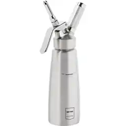 Metro Sahnespender Edelstahl 0,5l, Preisangabe ohne MwSt. (Preis inkl. MwSt. 50,39 €), METRO Angebot