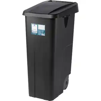 Metro Mülltonne schwarz 110 l, Preisangabe ohne MwSt. (Preis inkl. MwSt. 48,00 €), METRO Angebot