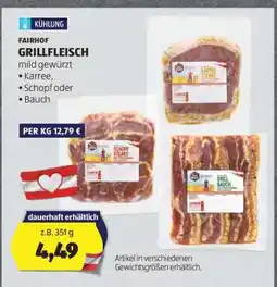 Hofer FAIRHOF GRILLFLEISCH Angebot