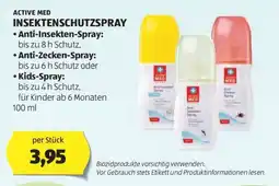 Hofer ACTIVE MED INSEKTENSCHUTZSPRAY Angebot