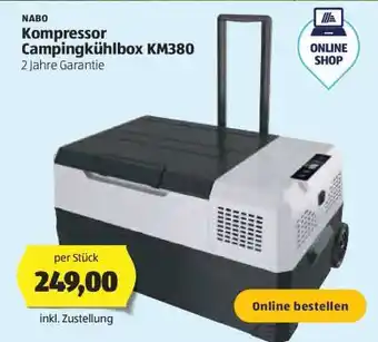 Hofer NABO Kompressor Campingkühlbox KM380 Angebot