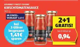 Hofer GOURMET FINEST CUISINE KIRSCHTOMATENSAUCE Angebot