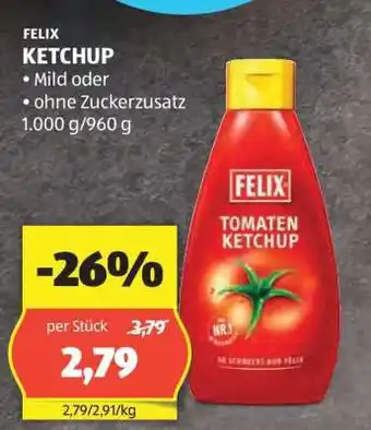 Hofer FELIX KETCHUP Angebot