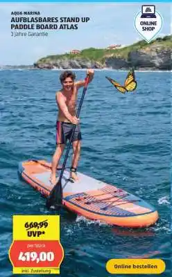 Hofer AUFBLASBARES STAND UP PADDLE BOARD ATLAS Angebot
