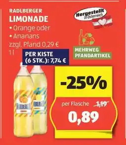Hofer Radlberger Limonade Angebot