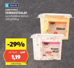 Hofer GOOD CHOICE FEINKOSTSALAT Angebot