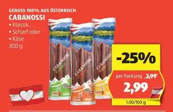 Hofer Cabanossi Angebot