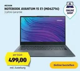 Hofer NOTEBOOK AVANTUM 15 E1 (MD62716) Angebot