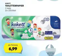 Hofer KOKETT TOILETTENPAPIER Angebot