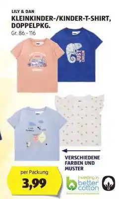 Hofer KLEINKINDER-/KINDER-T-SHIRT, DOPPELPKG Angebot