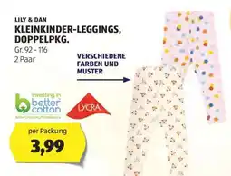 Hofer KLEINKINDER-LEGGINGS, DOPPELPKG Angebot