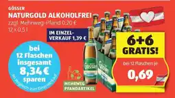 Hofer Gösser Naturgold alkoholfrei Angebot