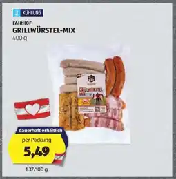 Hofer FAIRHOF GRILLWÜRSTEL-MIX Angebot