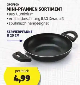 Hofer CROFTON MINI-PFANNEN SORTIMENT Angebot