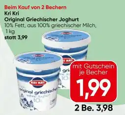 Spar Kri Kri Original Griechischer Joghurt Angebot