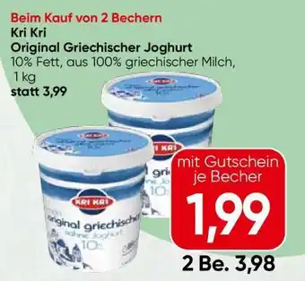 Spar Kri Kri Original Griechischer Joghurt Angebot