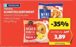 Hofer PRIMANA SCHNITZELSORTIMENT Angebot