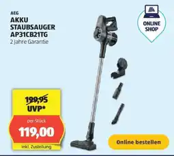 Hofer AKKU STAUBSAUGER AP31CB21TG Angebot