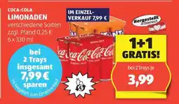 Hofer Coca Cola Limonaden Angebot