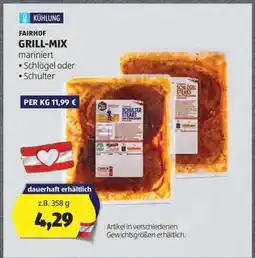 Hofer FAIRHOF GRILL-MIX Angebot