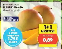 Hofer ISS REIF! MANGO Angebot