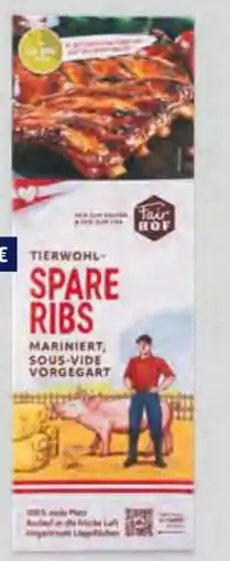 Hofer FairHof Spareribs Angebot