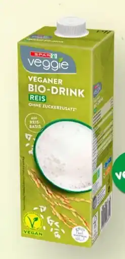 Interspar Spar Veggie Veganer Bio-Reisdrink Angebot