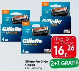 Spar Gillette Fusion Proglide Rasierklingen Angebot