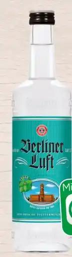 Spar Berliner Luft Pfefferminzlikör Angebot