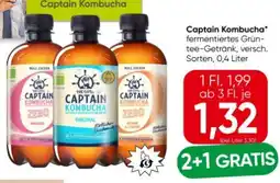Spar The Gutsy Captain Kombucha Bio Organic Drink Angebot