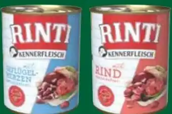 Dehner Rinti Hundenassnahrung Kennerfleisch Angebot