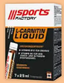 Müller Sports Factory L-Carnitin Liquid Ampullen Angebot