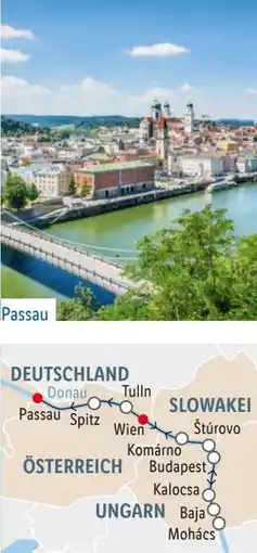 Lidl Reisen Lidl-Reisen Von Wien bis Passau Flusskreuzfahrt Boat & Bike Angebot