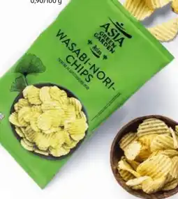 Hofer Asia Green Garden Wasabi Riffel Chips Angebot