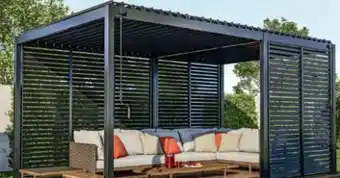 Hofer Lamellenwand für Pergola Angebot