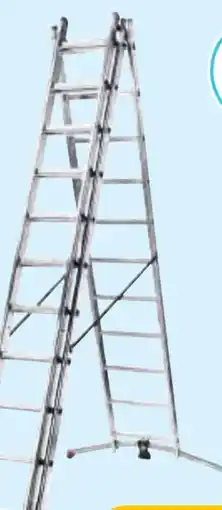 Hofer Hailo Alu-Kombileiter 3X11 Angebot
