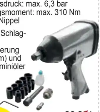 Zgonc Erba Druckluft-Schlagschrauber-Set Angebot