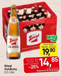 Spar STIEGL GOLDBRÄU Angebot