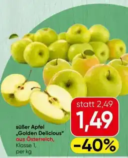 Spar süßer Apfel „Golden Delicious“ Angebot