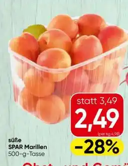 Spar süße SPAR Marillen Angebot