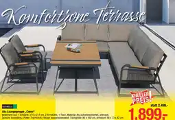 Maximarkt Alu-Loungegruppe „Como Angebot