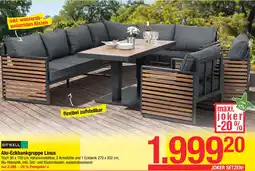 Maximarkt Alu-Eckbankgruppe Linus Angebot
