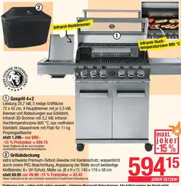 Maximarkt Gasgrill 4+2 Angebot