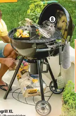 Maximarkt BarbecueⓇ Holzkohlegrill XL Angebot